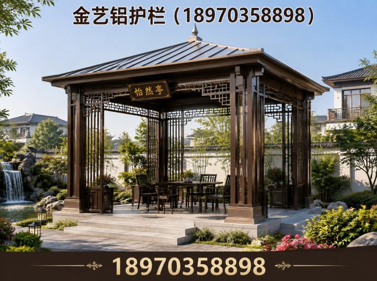 婺源县铝合金护栏展示图